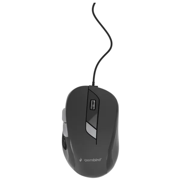 Mouse Gembird MUS-6B-01 Black photo 1