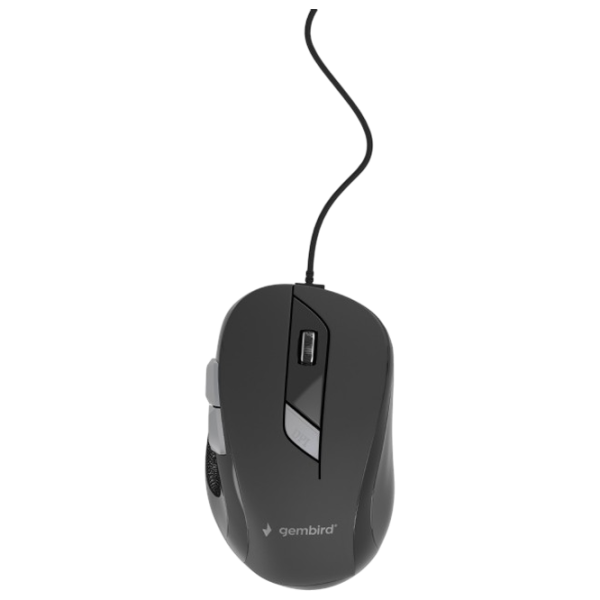 Mouse Gembird MUS-6B-01 Black photo 1