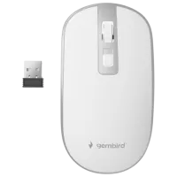 Mouse Gembird MUSW-4B-06-WS White