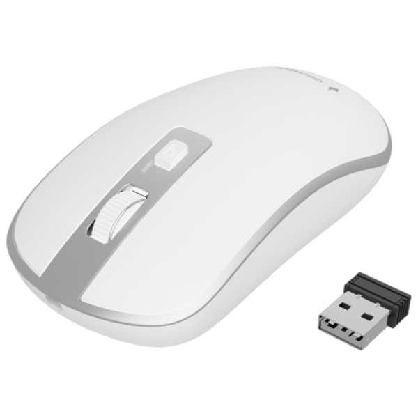 Mouse Gembird MUSW-4B-06-WS White photo 2