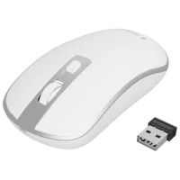 Mouse Gembird MUSW-4B-06-WS White photo 2