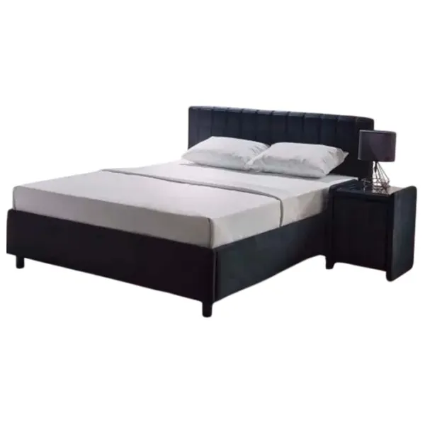 Кровать Ambianta Coral 140 x 200 см / ЛДСП / Черный photo 1