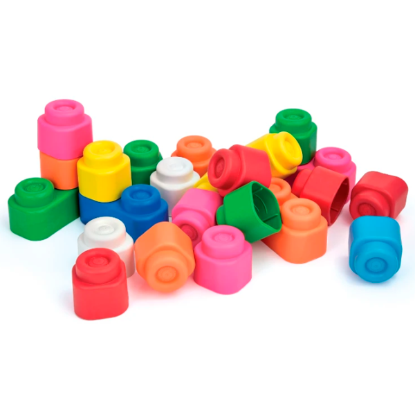 Constructor Clementoni Soft Blocks Set Clasic/ Multicolor photo 2
