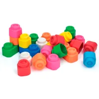 Constructor Clementoni Soft Blocks Set Clasic/ Multicolor photo 2