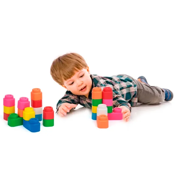 Constructor Clementoni Soft Blocks Set Clasic/ Multicolor photo 3