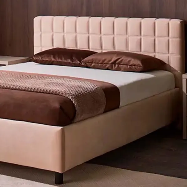 Кровать Ambianta Coral 160 x 200 см / ЛДСП / Бежевый photo 5