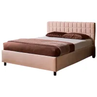 Кровать Ambianta Coral 180 x 200 см / ЛДСП / Бежевый