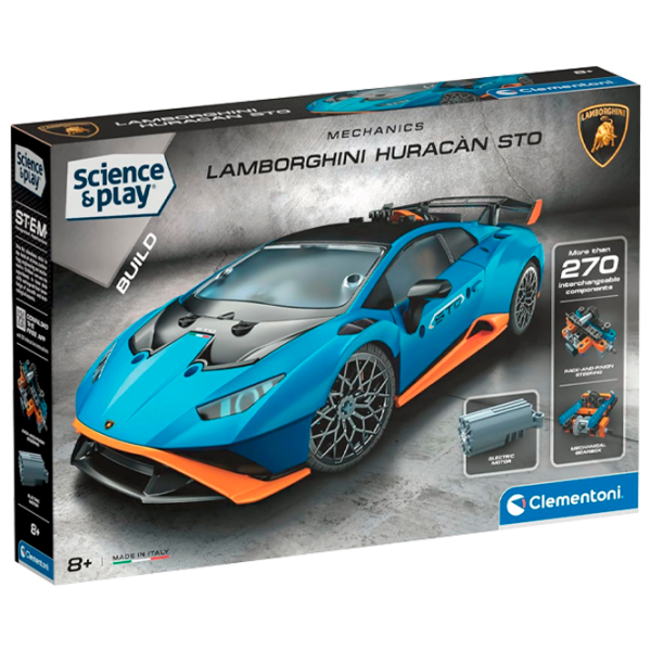 Constructor Clementoni Lamborghini Huracan STO Mașină/ Blue photo 1