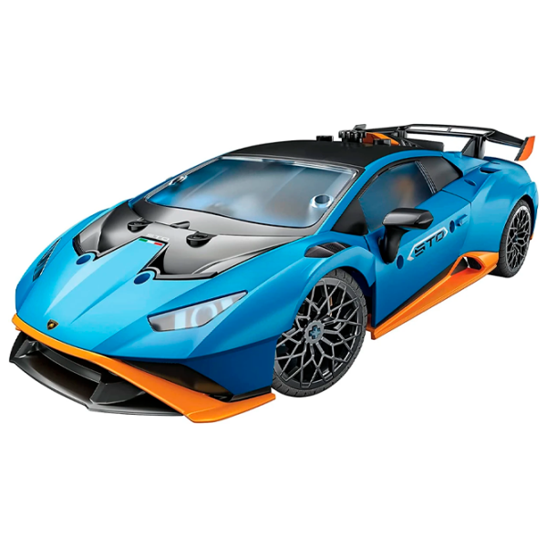Constructor Clementoni Lamborghini Huracan STO Mașină/ Blue photo 2