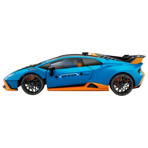 Constructor Clementoni Lamborghini Huracan STO Mașină/ Blue photo 3