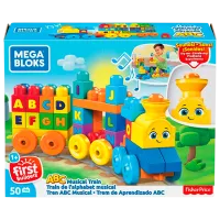 Constructor Mega Bloks Musical Train Clasic/ Blue