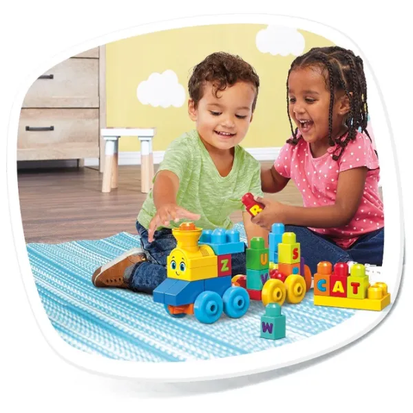 Constructor Mega Bloks Musical Train Clasic/ Blue photo 3