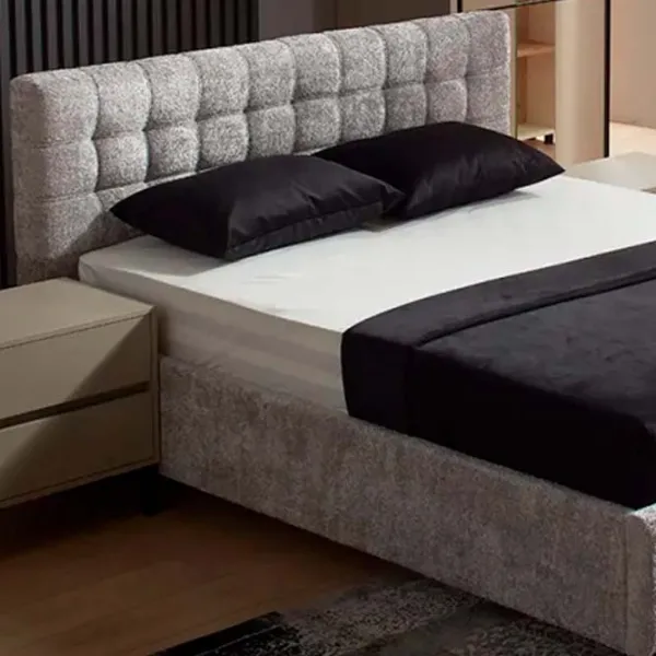 Кровать Ambianta Rio 160 x 200 см / ЛДСП / Светло Серый photo 3