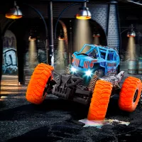 Mașină Revell Destroyer XS 24594 10 km/h / 2.4 GHz / Black Blue photo 4