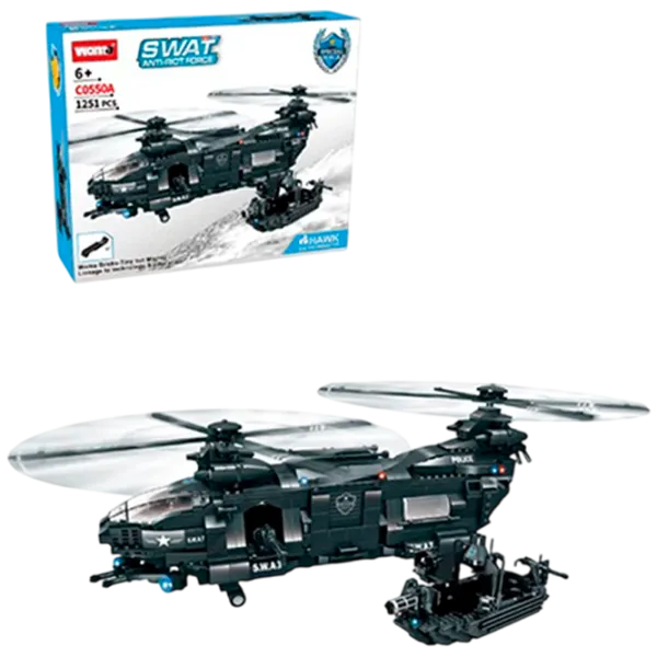 Конструктор ChiToys SWAT Классический/ Черный photo 1