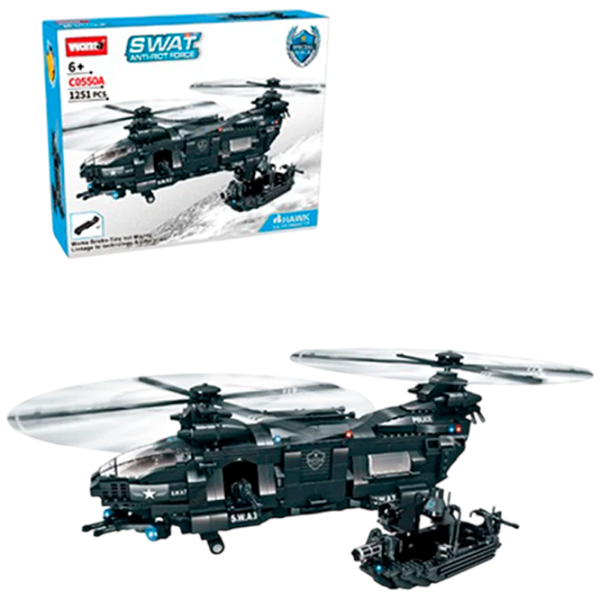 Конструктор ChiToys SWAT Классический/ Черный photo 1