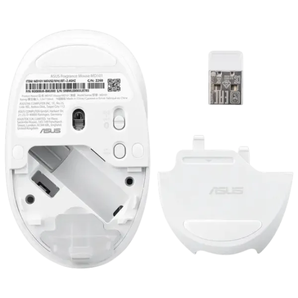 Мышь Asus Fragrance MD101 Белый photo 6