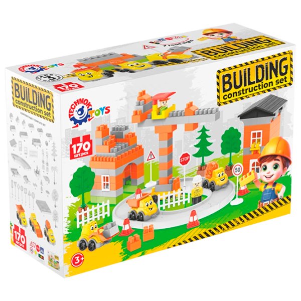 Constructor Technok Building Construction Set Clasic/ Orange photo 1