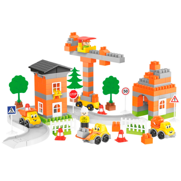 Constructor Technok Building Construction Set Clasic/ Orange photo 2