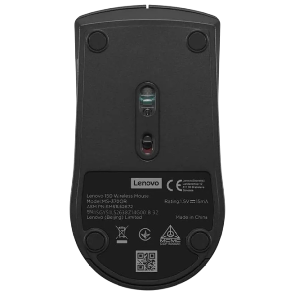 Мышь Lenovo 150 Черный photo 2