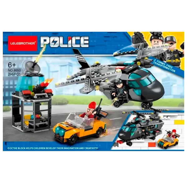 Constructor ChiToys Police Clasic/ Multicolor photo 1
