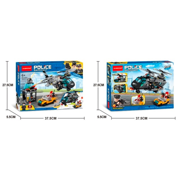 Constructor ChiToys Police Clasic/ Multicolor photo 4