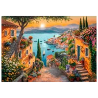 Puzzle Clementoni Steps to the harbor 5+/ Numărul de piese: 1500