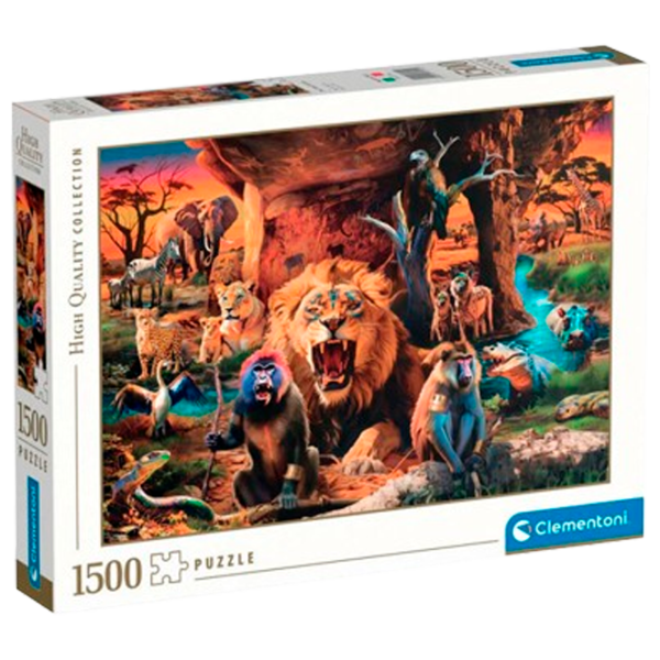 Puzzle Clementoni The tribal society 12+/ Numărul de piese: 1500 photo 2