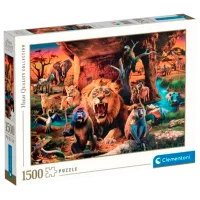 Puzzle Clementoni The tribal society 12+/ Numărul de piese: 1500 photo 2