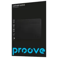 Чехол для ноутбука Proove Leather Sleeve 13.6" / Черный photo 2