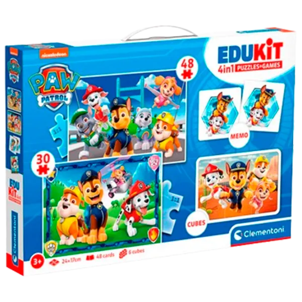 Puzzle Clementoni Paw Patrol 5+/ Numărul de piese: 78 photo 1