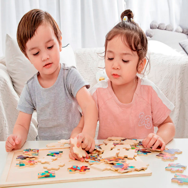 Puzzle Clementoni Animal City 1.5+/ Numărul de piese: 48 photo 2