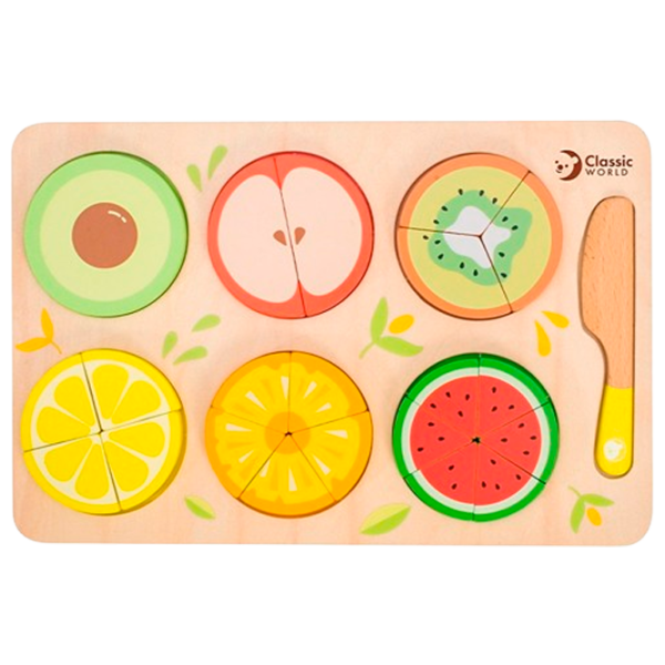 Puzzle Classic World World Fruits 1.5+/ Numărul de piese: 13 photo 1
