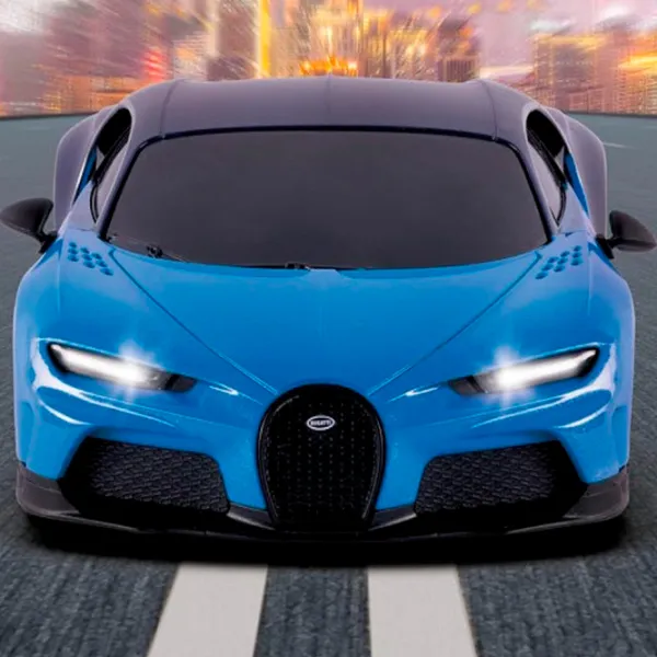 Mașină Revell Bugatti Chiron 24692 10 km/h / 2.4 GHz / Black Blue photo 5