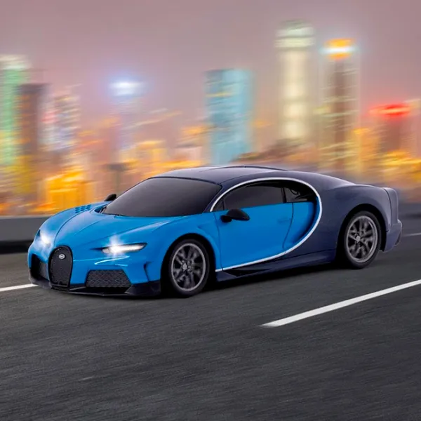 Mașină Revell Bugatti Chiron 24692 10 km/h / 2.4 GHz / Black Blue photo 6