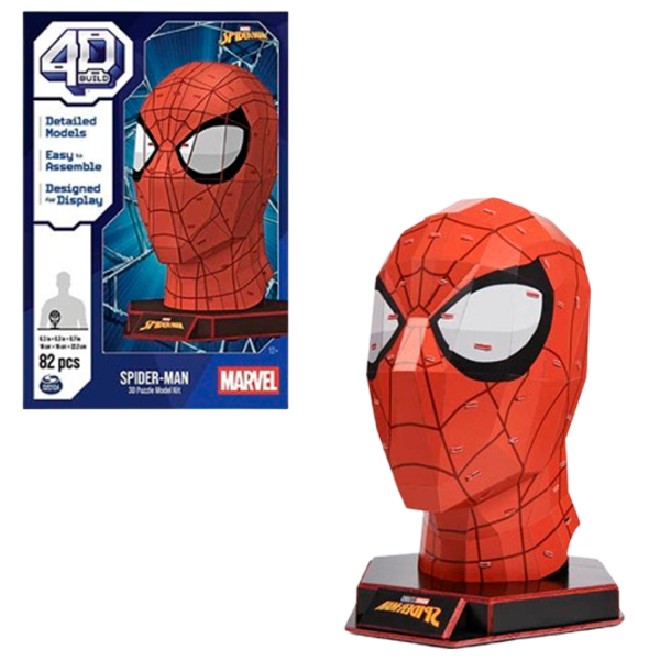 Puzzle 4D Infinity Spiderman 10+/ Количество деталей: 82 photo 1