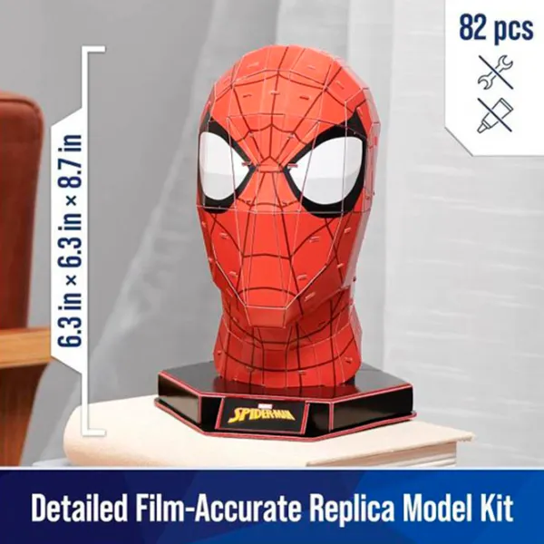Puzzle 4D Infinity Spiderman 10+/ Количество деталей: 82 photo 2