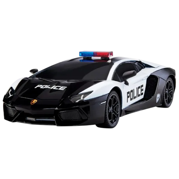 Mașină Revell Lamborghini Police 24664 10 km/h / 2.4 GHz / Red Black photo 1