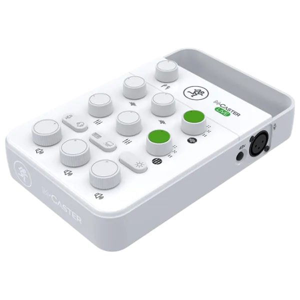 Mixer Mackie MCaster Live activ / 20 Hz - 20 kHz / White photo 2