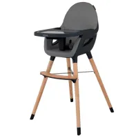 Scaun de masă Espiro Yuko (17) / 6 luni / Timber Graphite 