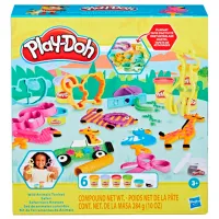 Набор пластилина Play-Doh Wild animals Разноцветный / 5+