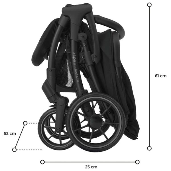 Детская коляска Espiro Fuel Pro FUELPRO10/ Dynamic Black photo 8