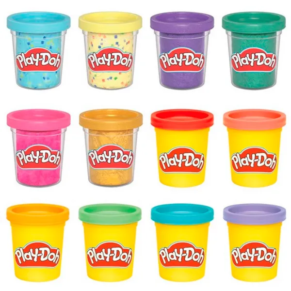 Пластилин Play-Doh Celebration compound pack Разноцветный / 3+ photo 2