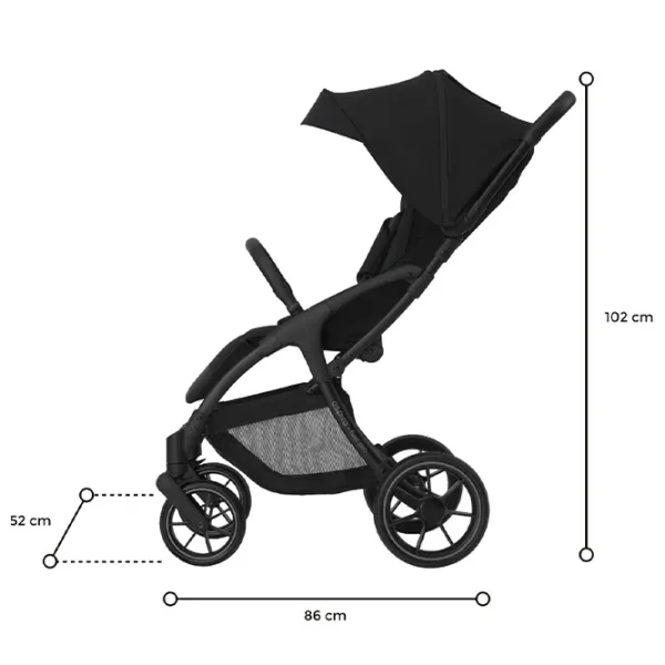 Cărucior pentru copil Espiro Fuel Pro FUELPRO09/ Energy Taupe photo 10