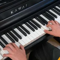 Pian electric Kawai CA401B Acustic / 88 clape / Split / Black photo 8