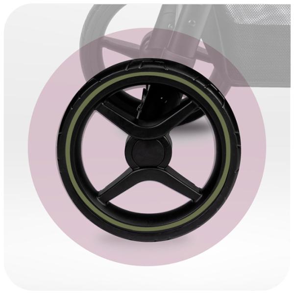 Cărucior pentru copil MoMi Miya / Khaki photo 8