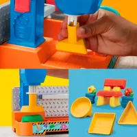 Set de plastilină Play-Doh Stamp & Saw Tool Bench Multicolor / 3+ photo 2