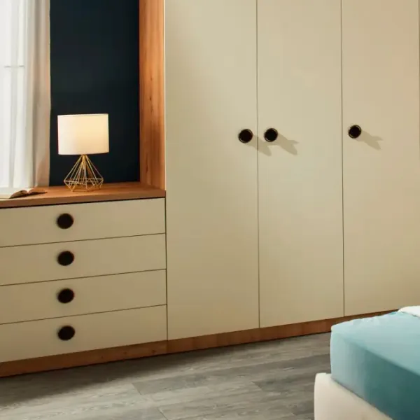Comodă Ambianta AMIGO 1.0 m 84.2 x 100.2 x 52 / PAL / Cream photo 3