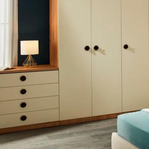 Comodă Ambianta AMIGO 1.0 m 84.2 x 100.2 x 52 / PAL / Cream photo 3