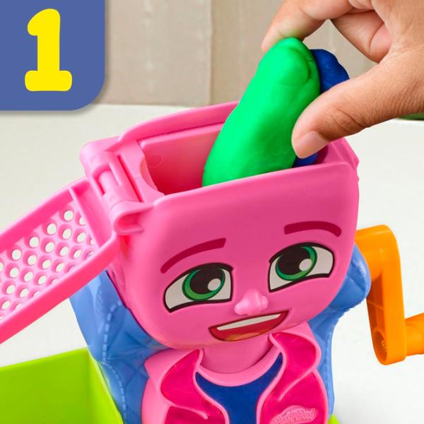 Набор пластилина Play-Doh Hair Stylin Salon Разноцветный / 3+ photo 2